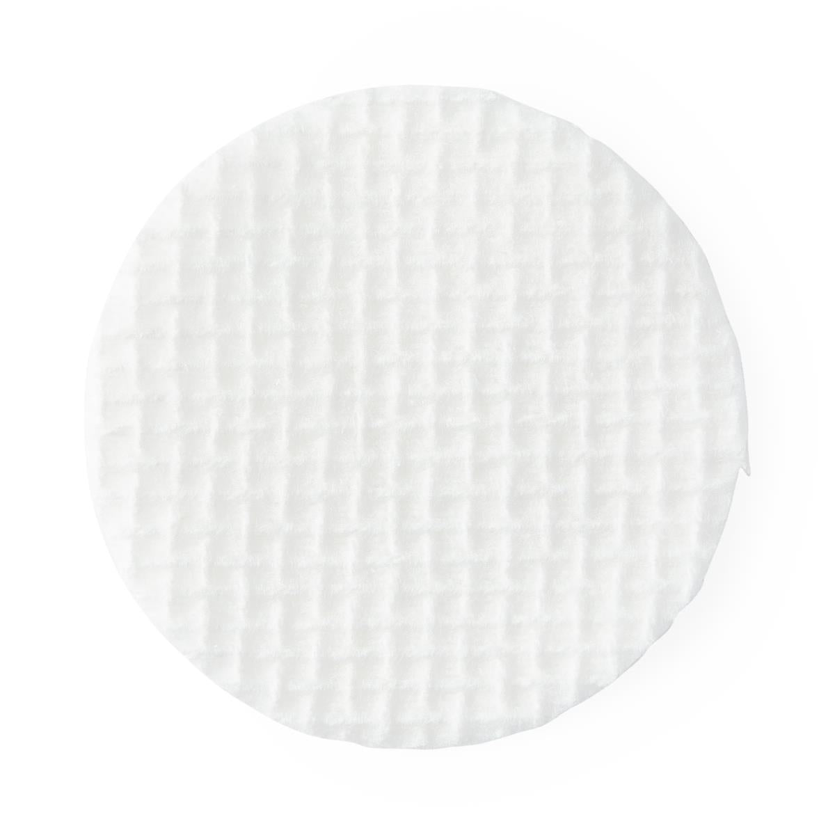 Simply Soft Exfoliating Cotton Rounds, stack of cotton rounds.