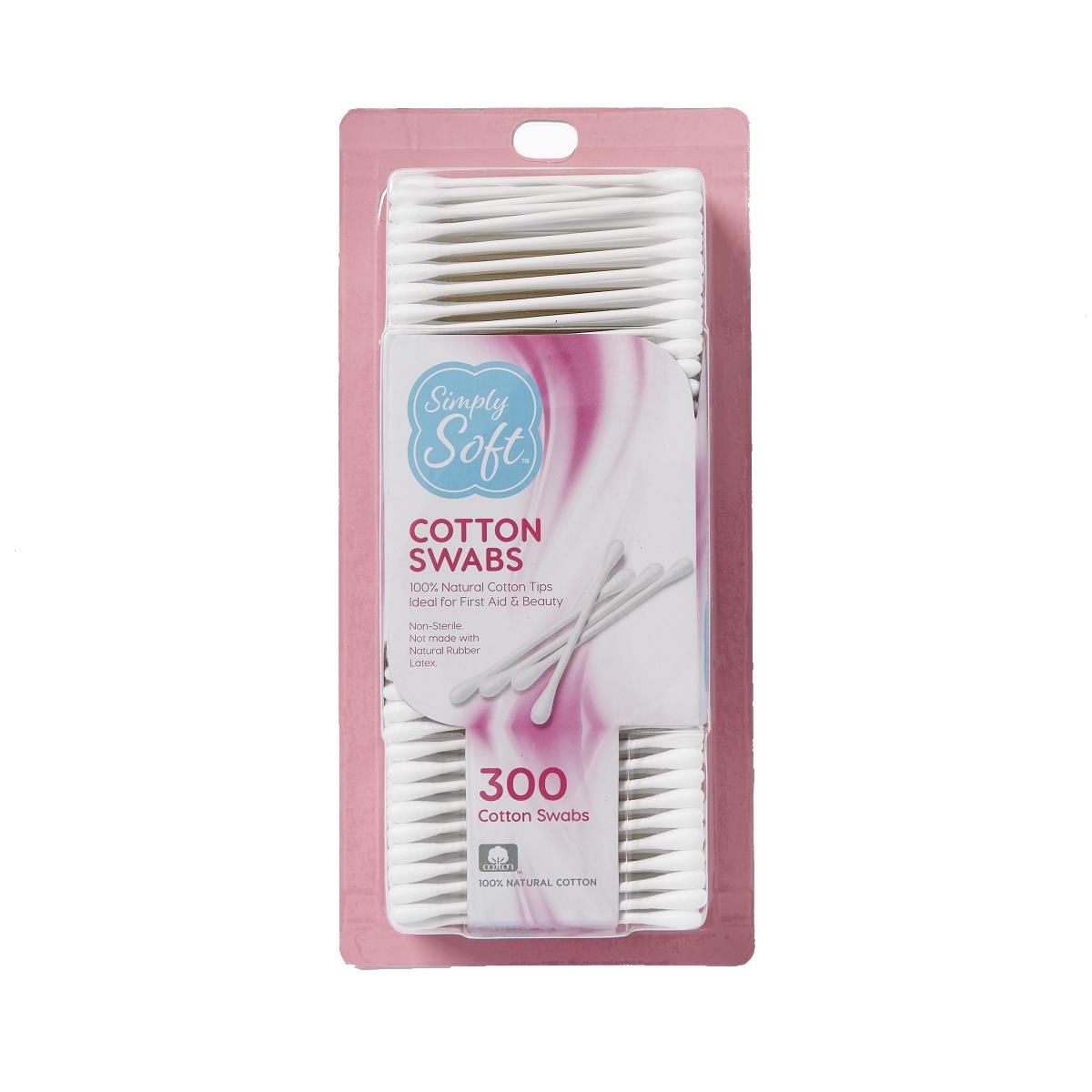 Simply Soft Cotton Swabs