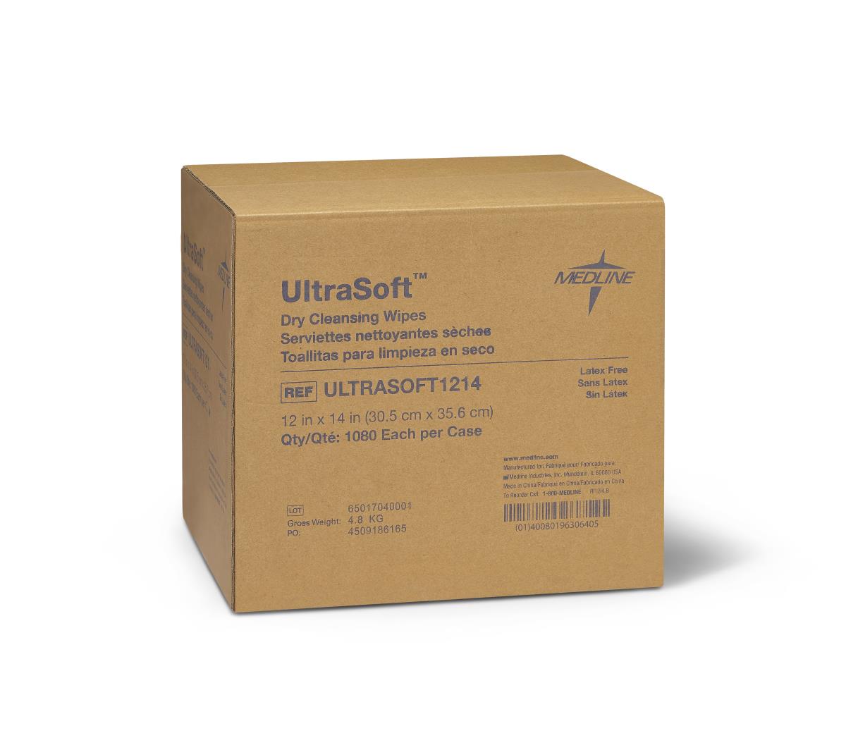 Ultrasoft Disposable Dry Cleansing Cloths