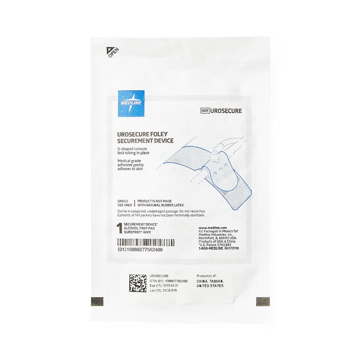 UroSecure Foley Catheter Securement Devices - BeHope