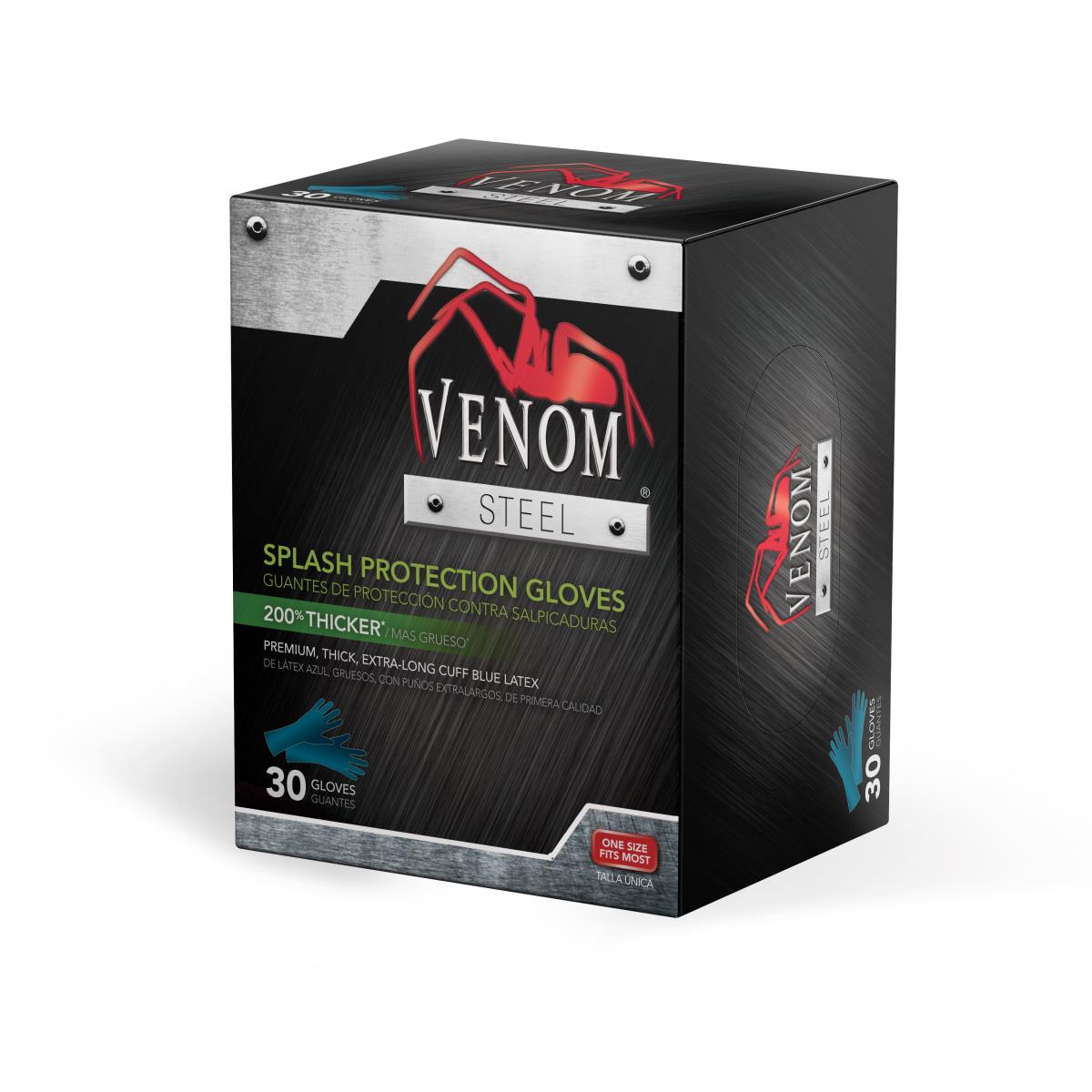 Venom Steel Powder-Free Latex Gloves - BeHope
