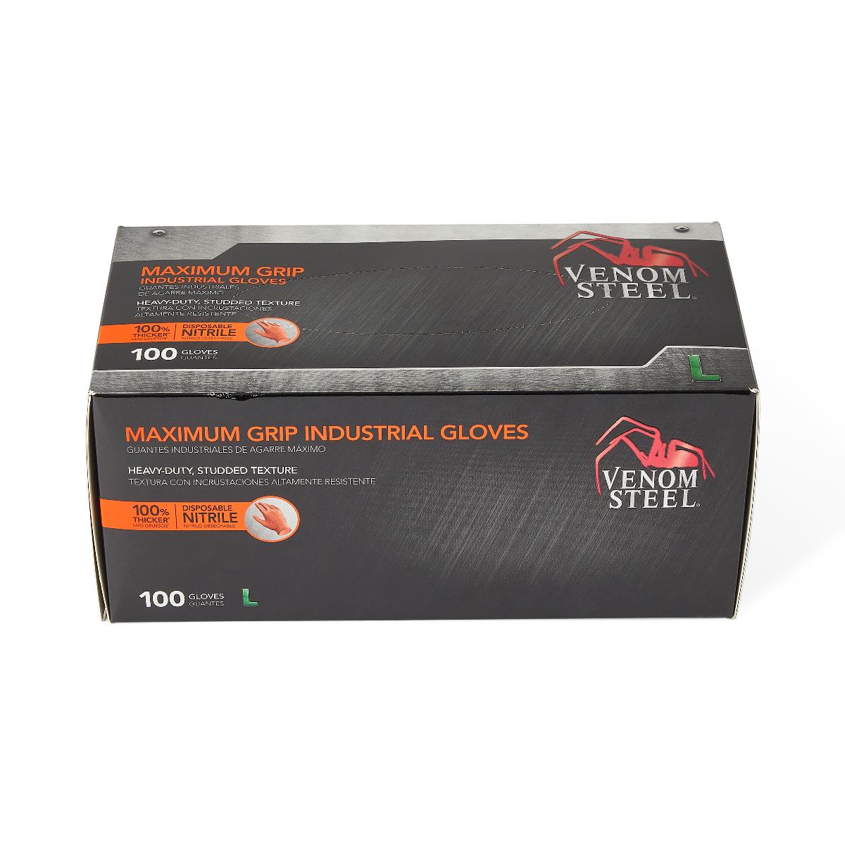 Venom Steel Disposable Two-Layer Nitrile Gloves - BeHope