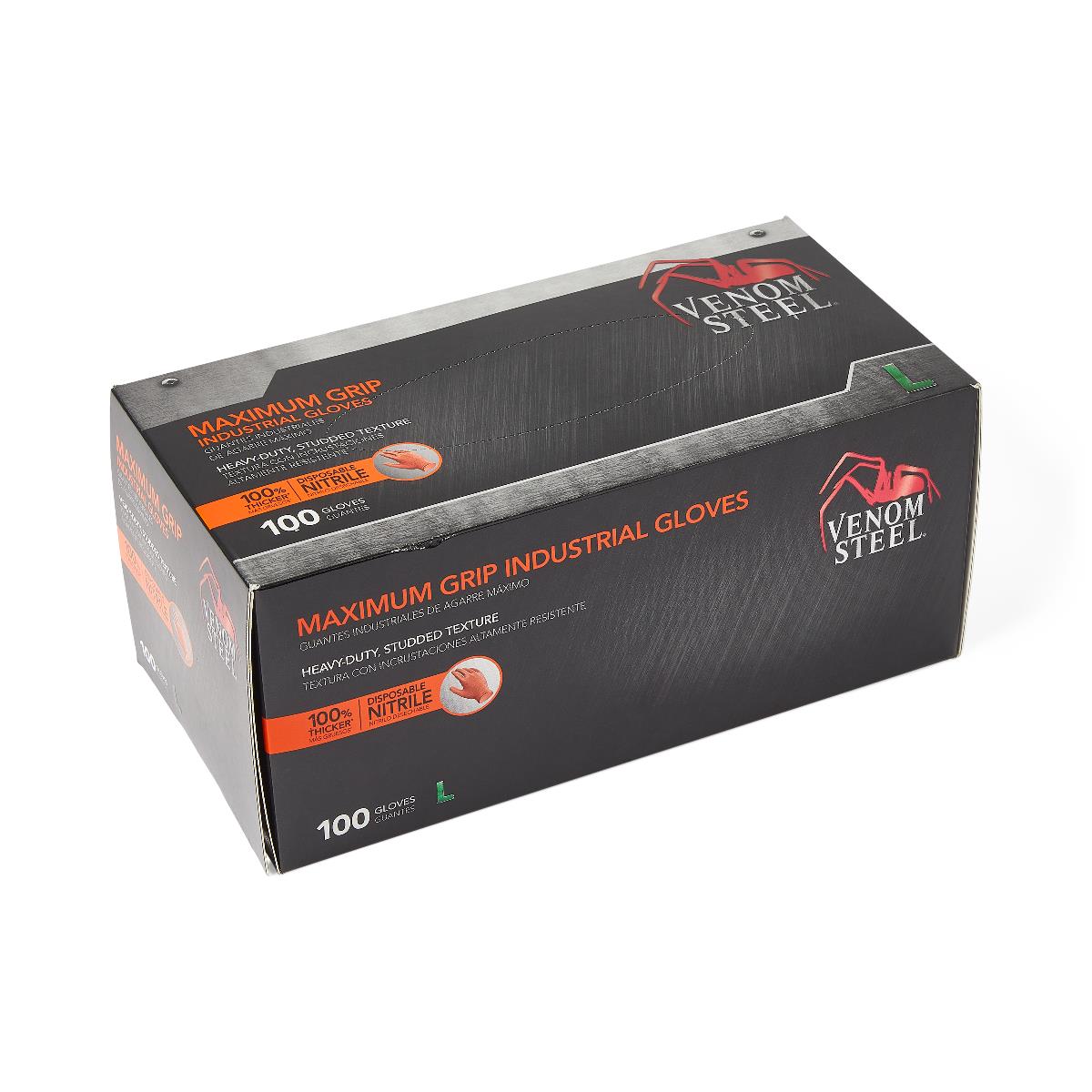 Venom Steel Disposable Two-Layer Nitrile Gloves