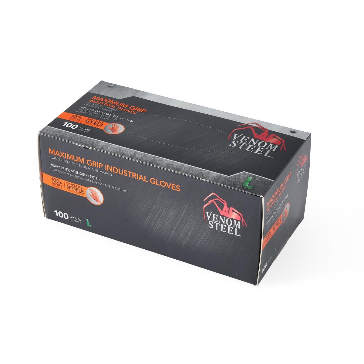 Venom Steel Disposable Two-Layer Nitrile Gloves