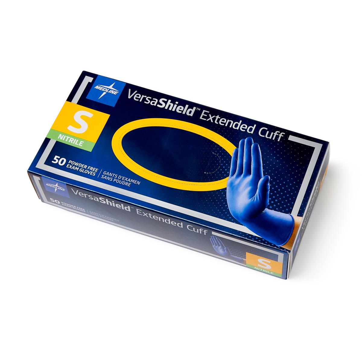 VersaShield Extended Cuff Powder-Free Nitrile Exam Gloves - BeHope