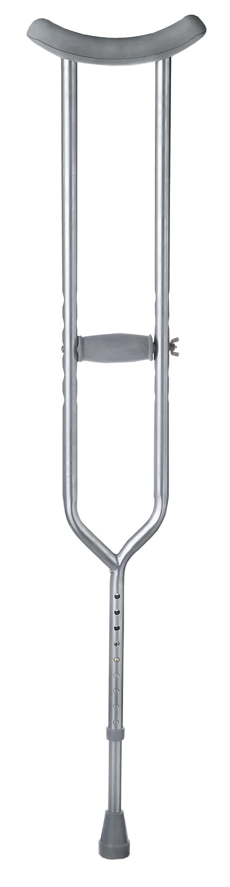 Medline Adult Bariatric Steel Push-Button Crutches - BeHope