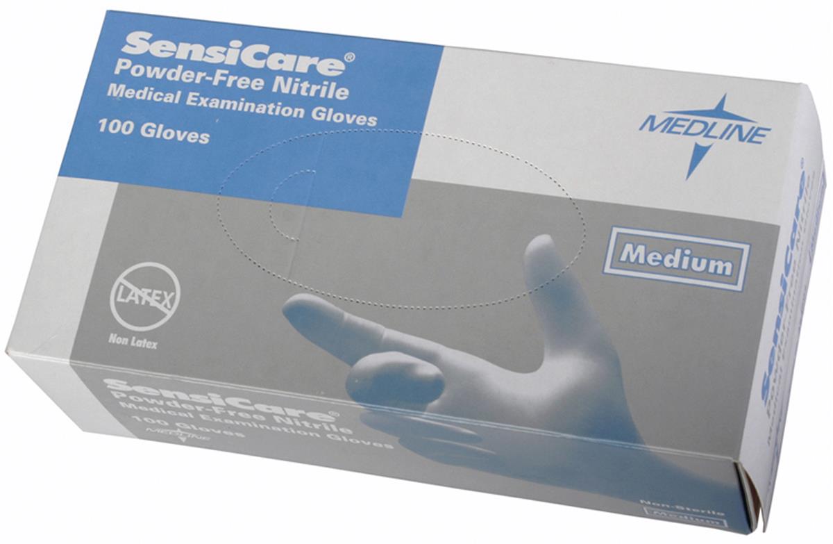 SensiCare Powder-Free Nitrile Exam Gloves
