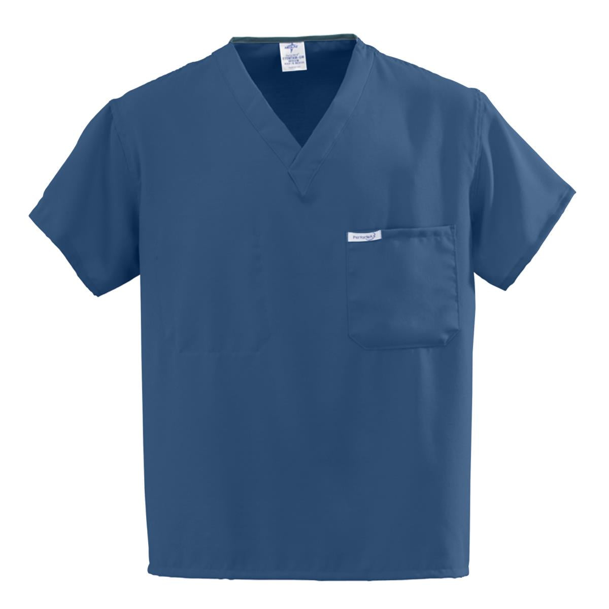 PerforMAX Unisex Reversible 1-Pocket Scrub Tops with Chest Pocket (Style 810)