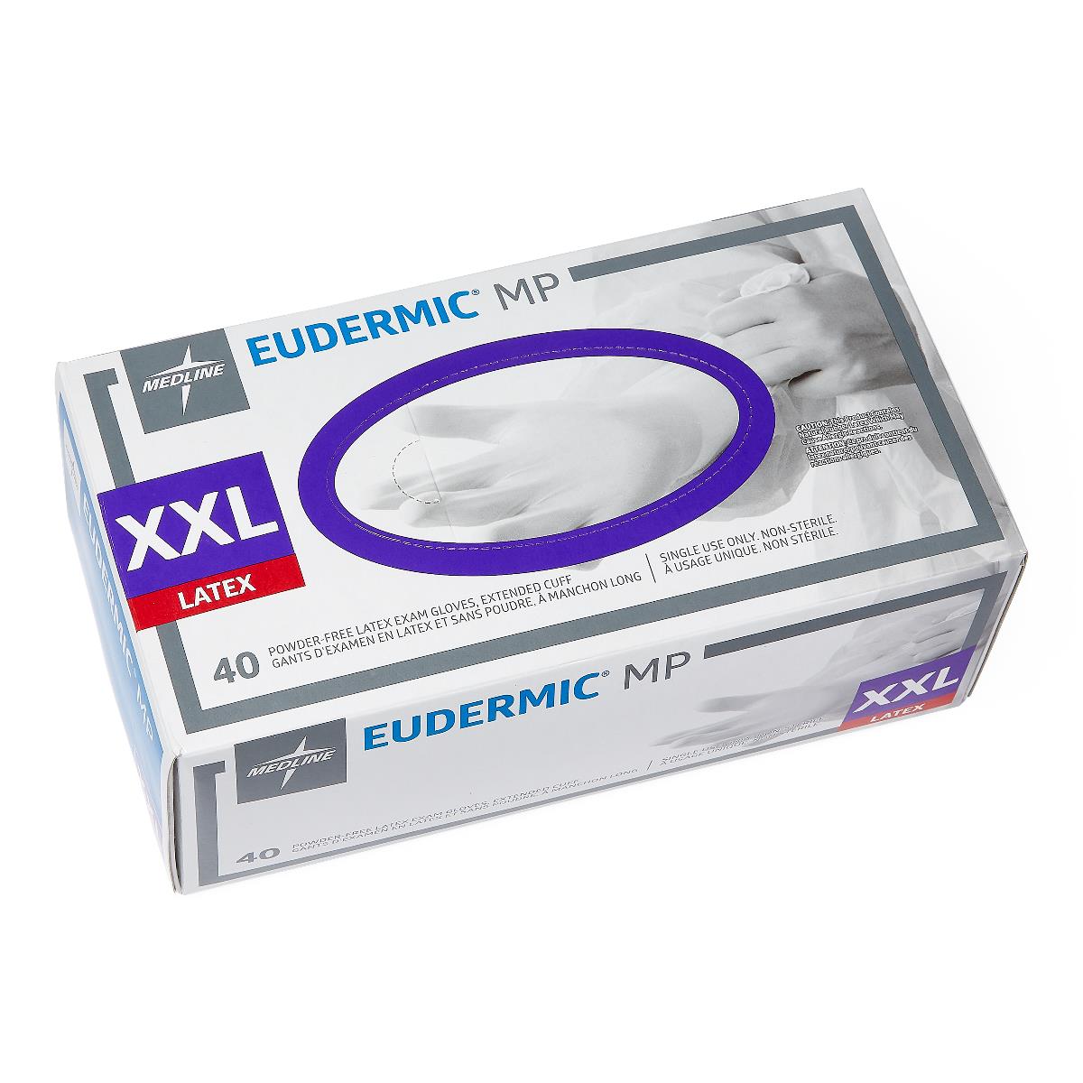 Eudermic MP High-Risk Powder-Free Latex Exam Gloves