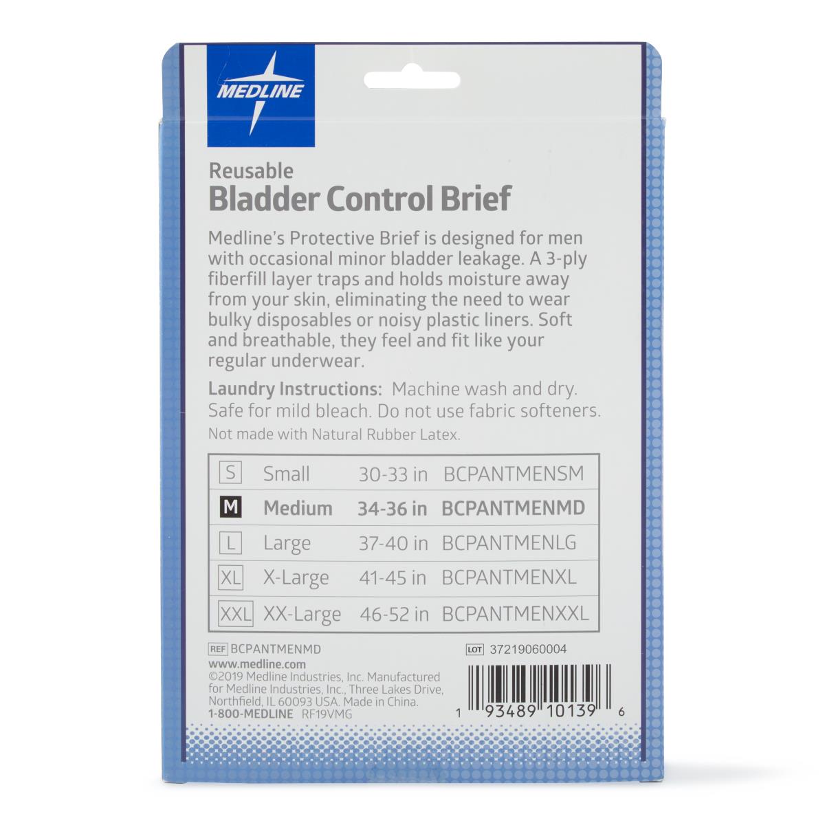 Medline Reusable Light Incontinence Pants