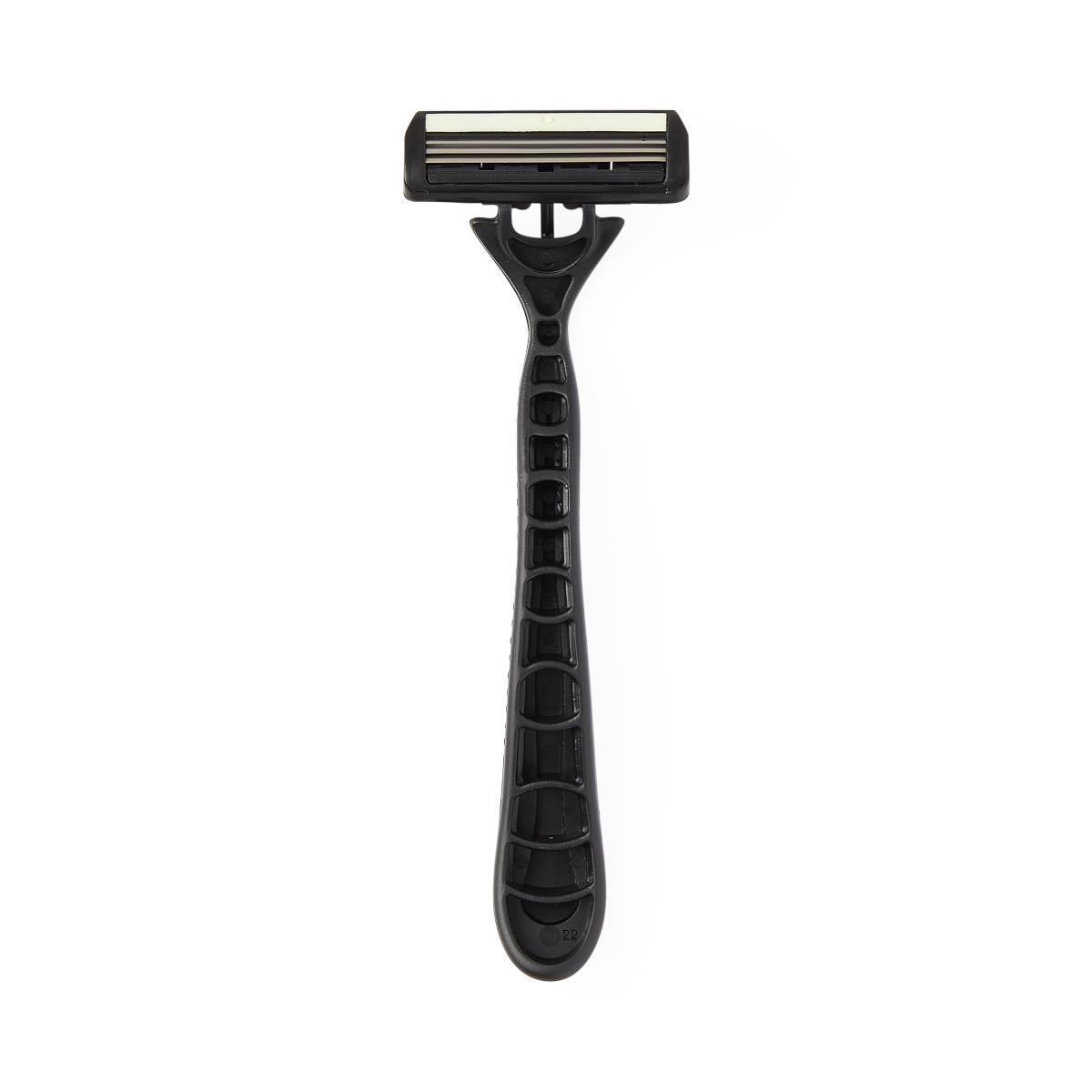 Medline Triple-blade Facial Razors With Lubrication Strip - BeHope
