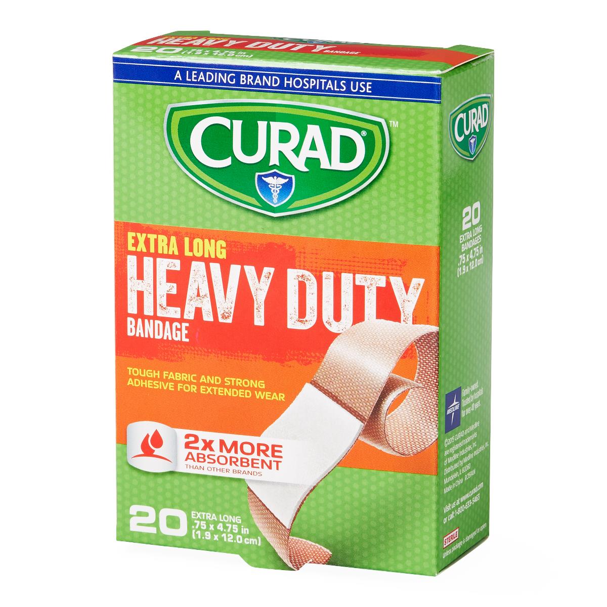 CURAD Heavy-Duty Long Bandages