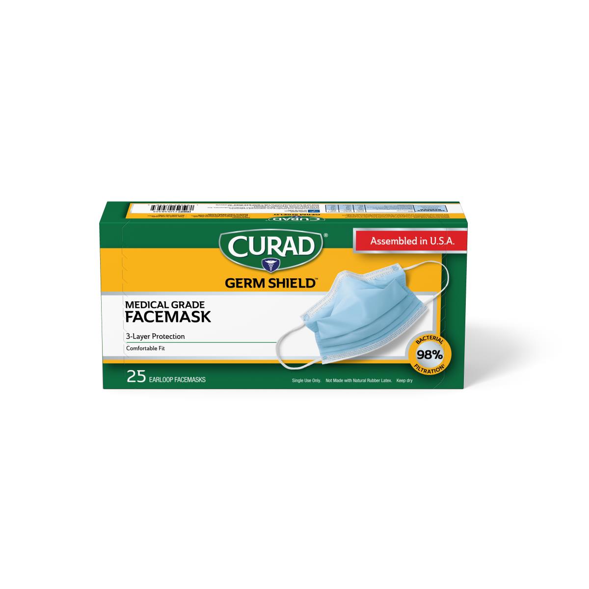 CURAD Germ Shield Medical Grade Face Masks - BeHope