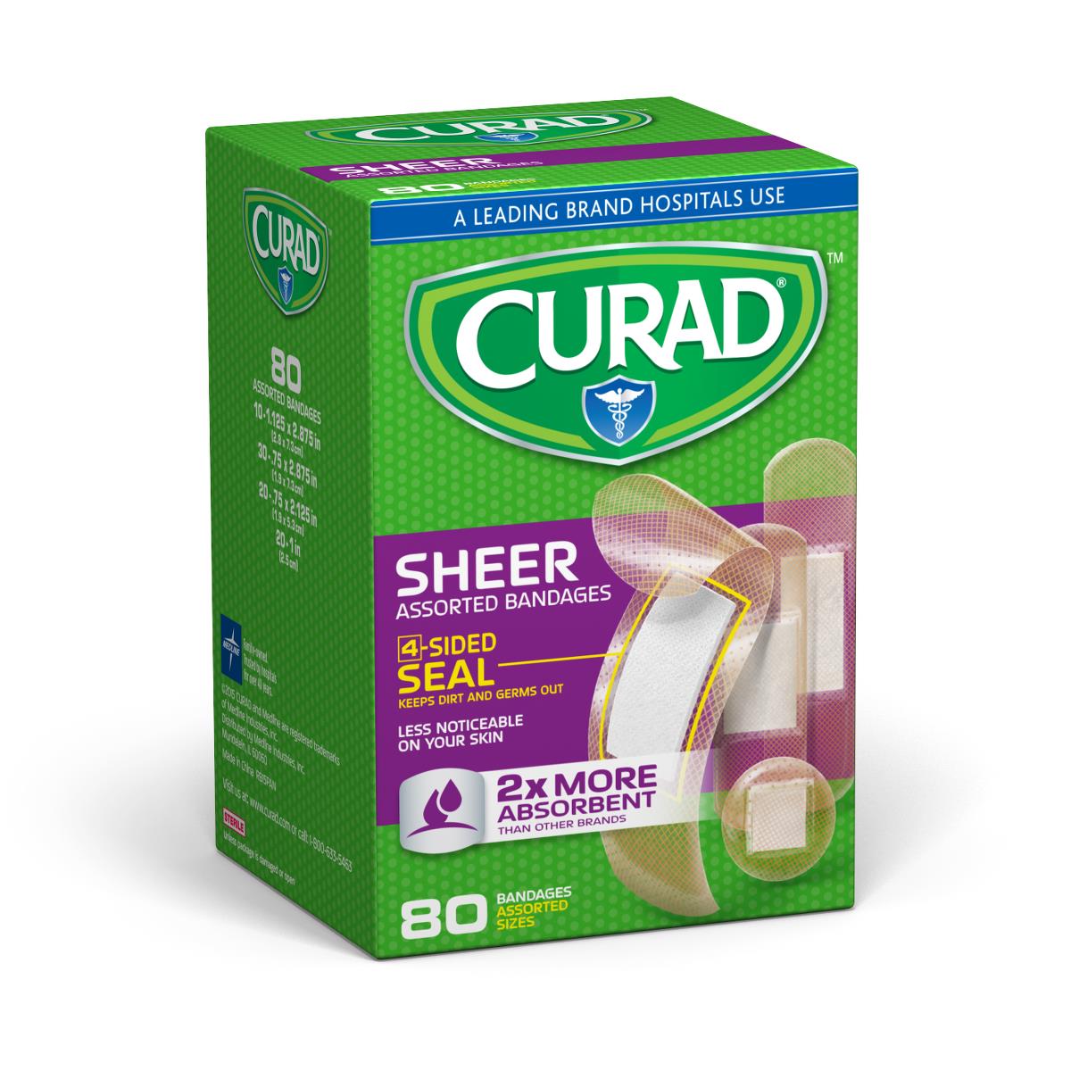 CURAD Sheer Adhesive Bandages - BeHope
