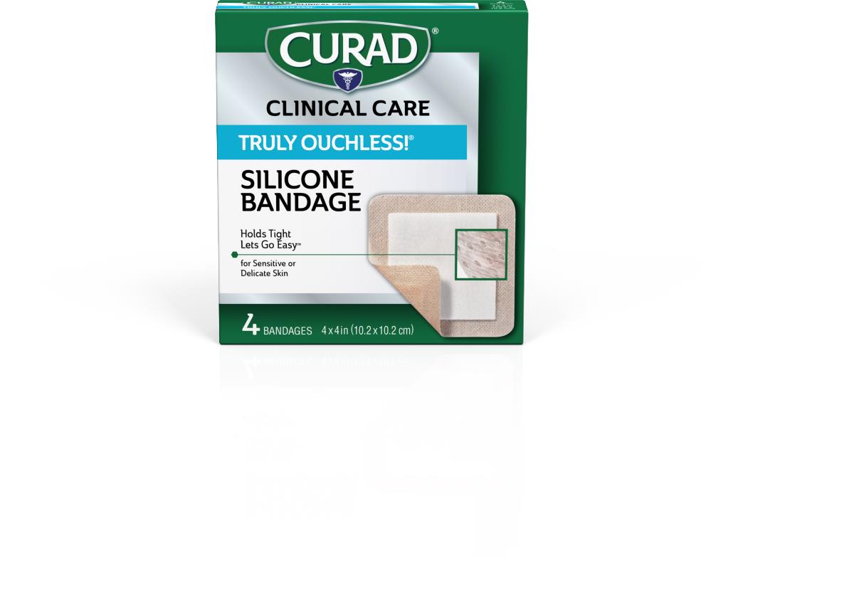 CURAD Truly Ouchless Silicone Flexible Fabric Bandages