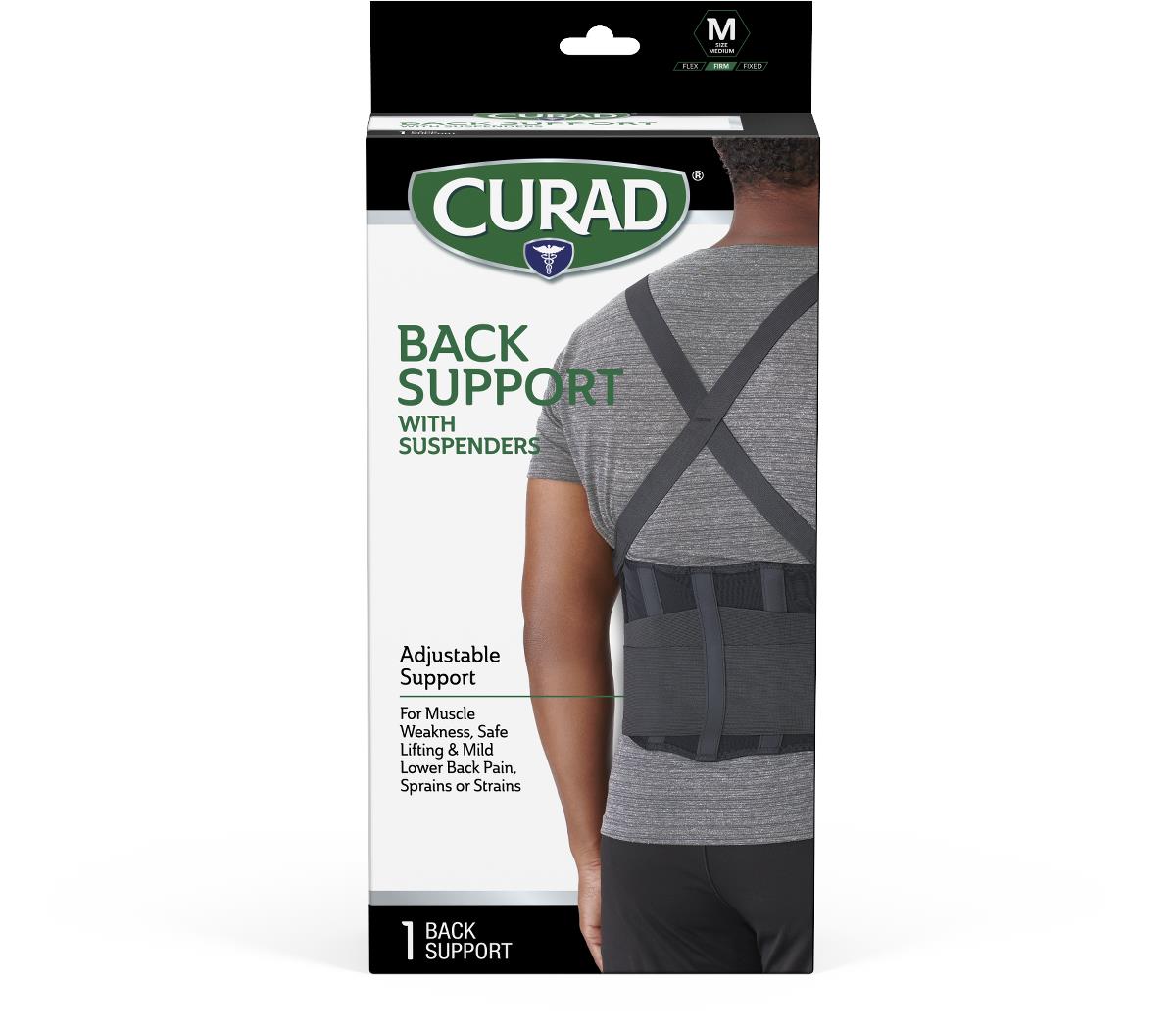 CURAD Back Supports with Suspenders
