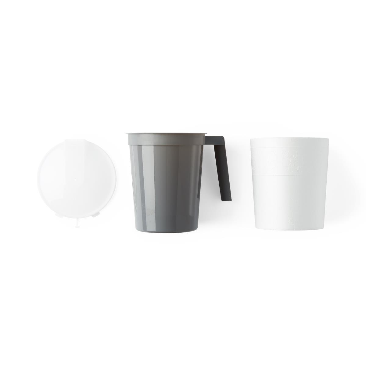 Medline Water Pitcher Set With Foam Outer Jacket - BeHope