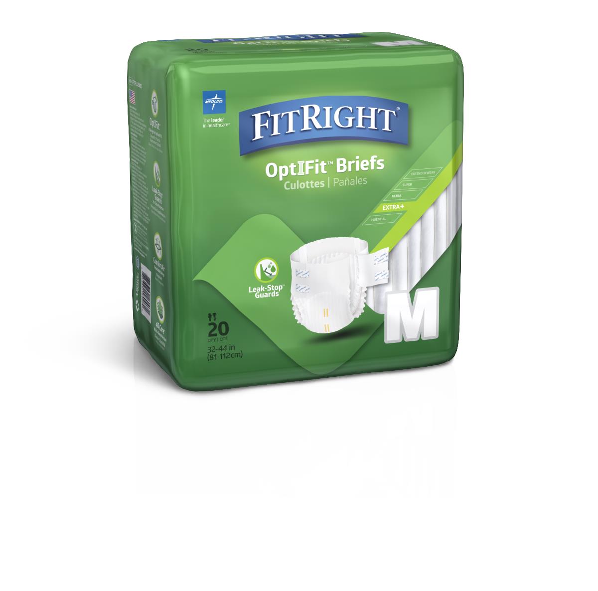 FitRight Plus Incontinence Briefs - BeHope