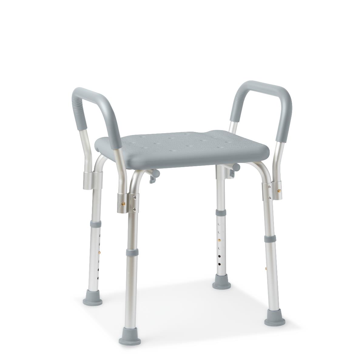 Medline Shower Chair with Arms and without Back - BeHope