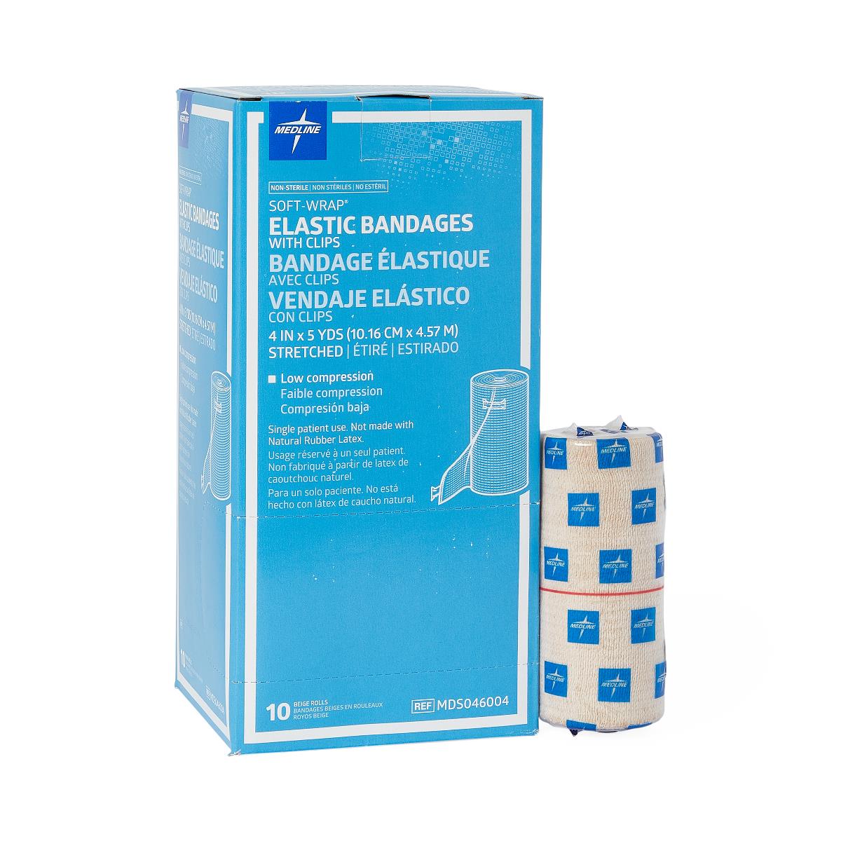 Medline Soft-Wrap Nonsterile Elastic Bandages - BeHope