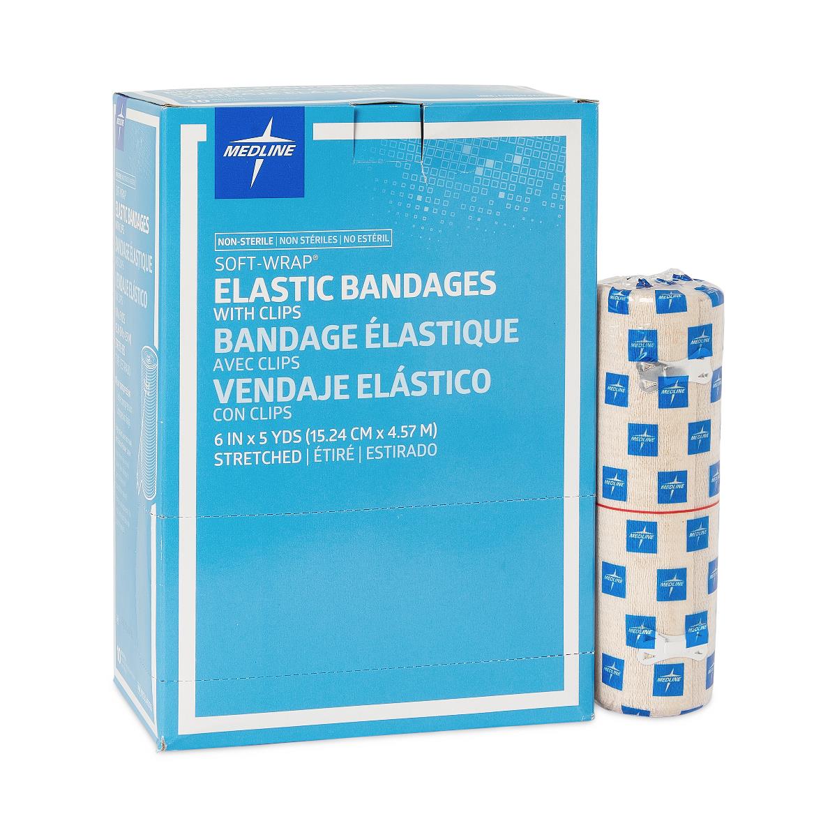 Medline Soft-Wrap Nonsterile Elastic Bandages - BeHope