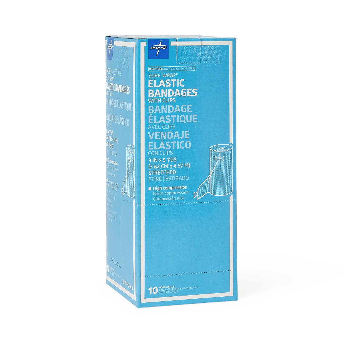 Medline Sure-Wrap Nonsterile Elastic Bandages