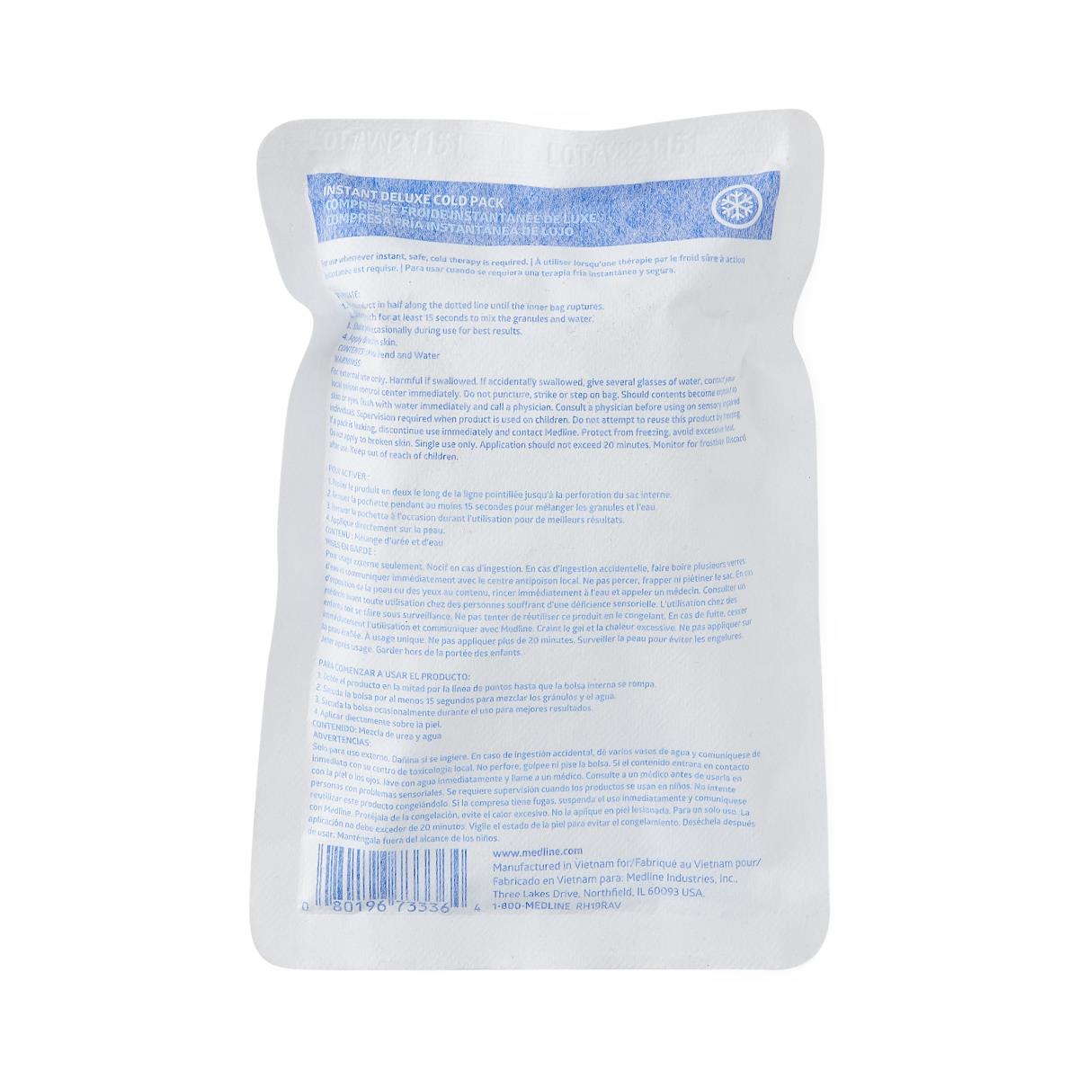 Medline Deluxe Instant Cold Packs