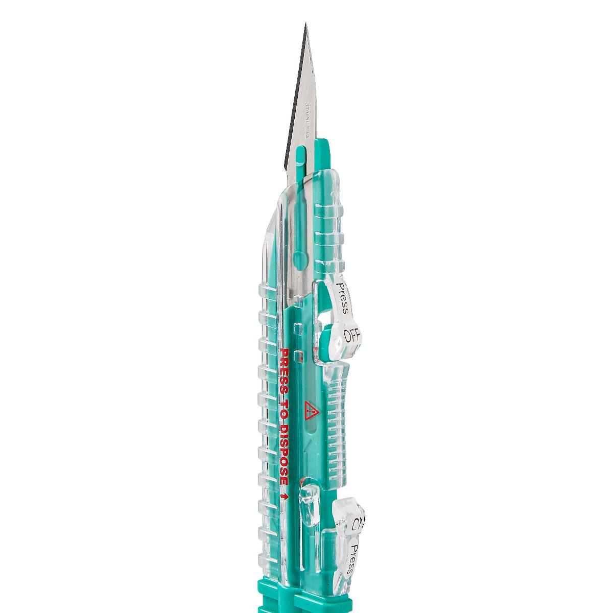 Stainless Steel Disposable Safety Scalpels