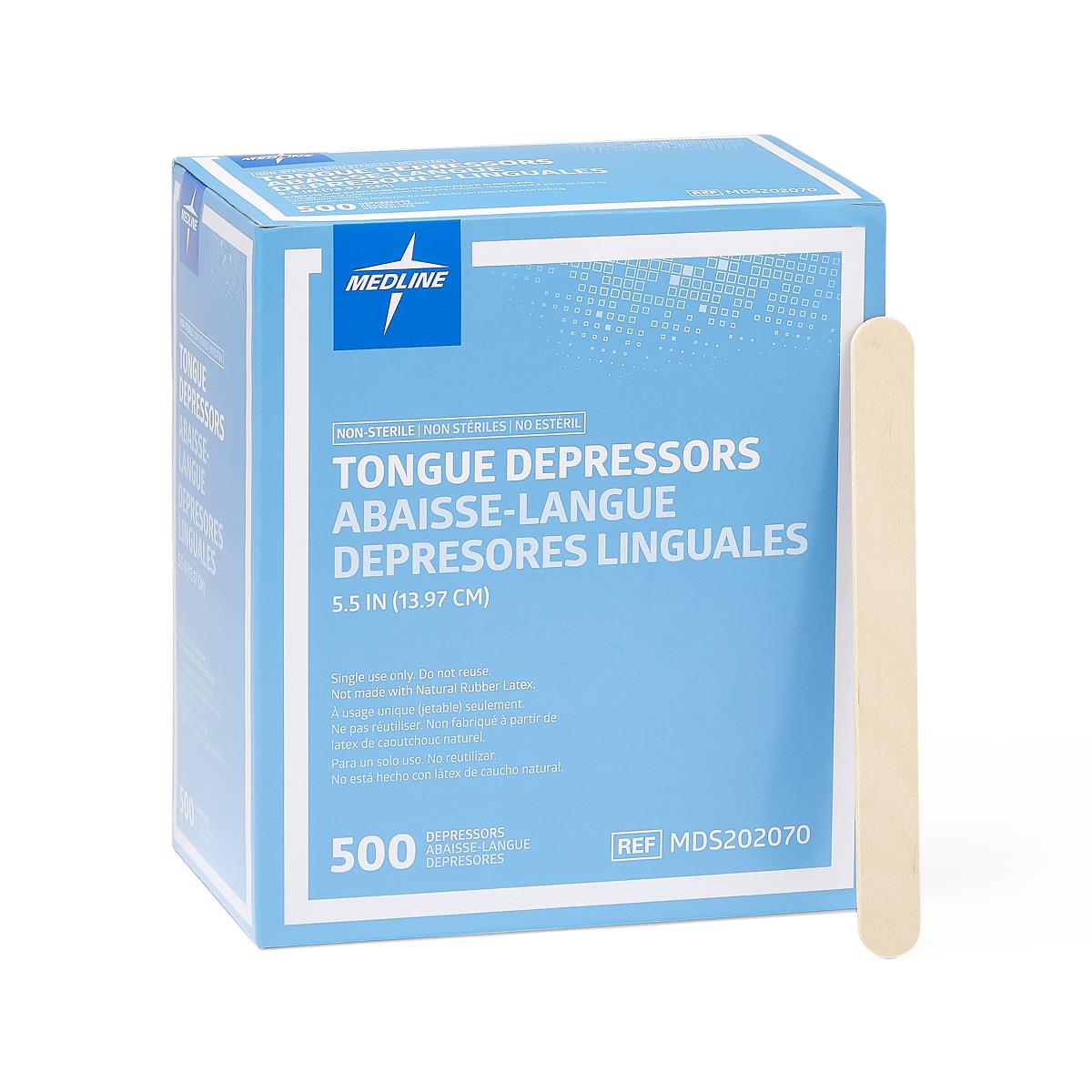 Medline Nonsterile Tongue Depressors - BeHope