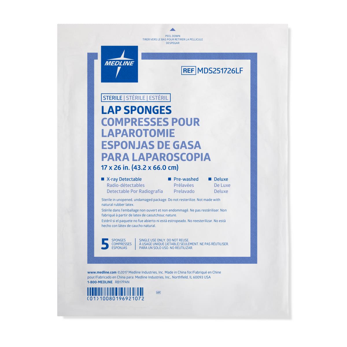 Medline X-Ray Detectable Laparatomy Sponges