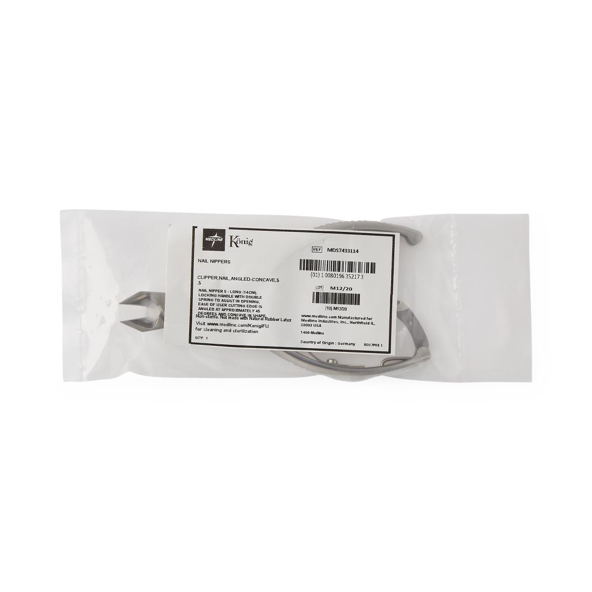 König Double Spring with Catch Nail Nippers