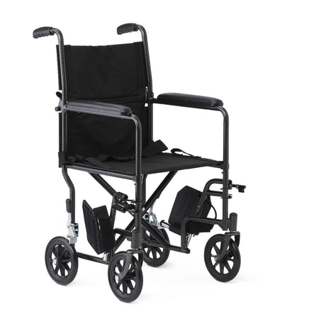 Medline Basic Steel Transport Chairs with 8" Wheels - BeHope