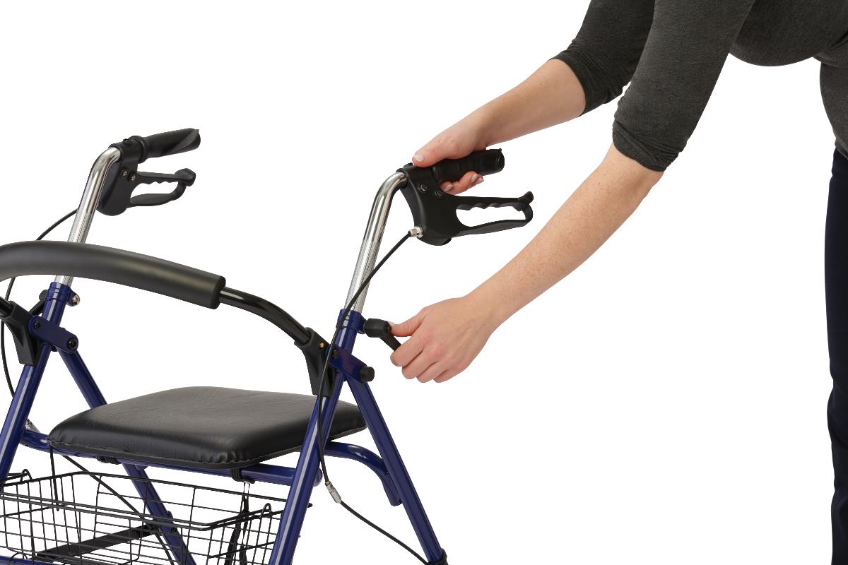 Medline Basic Steel Rollators