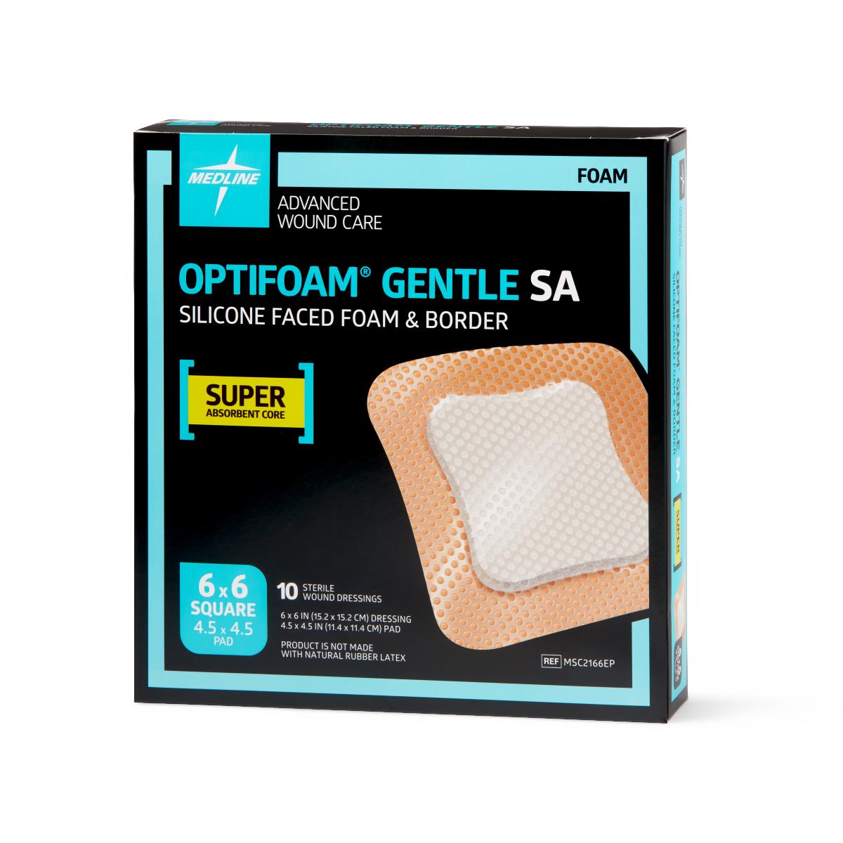 Optifoam Gentle Sa Silicone-faced Foam Wound Dressings - BeHope