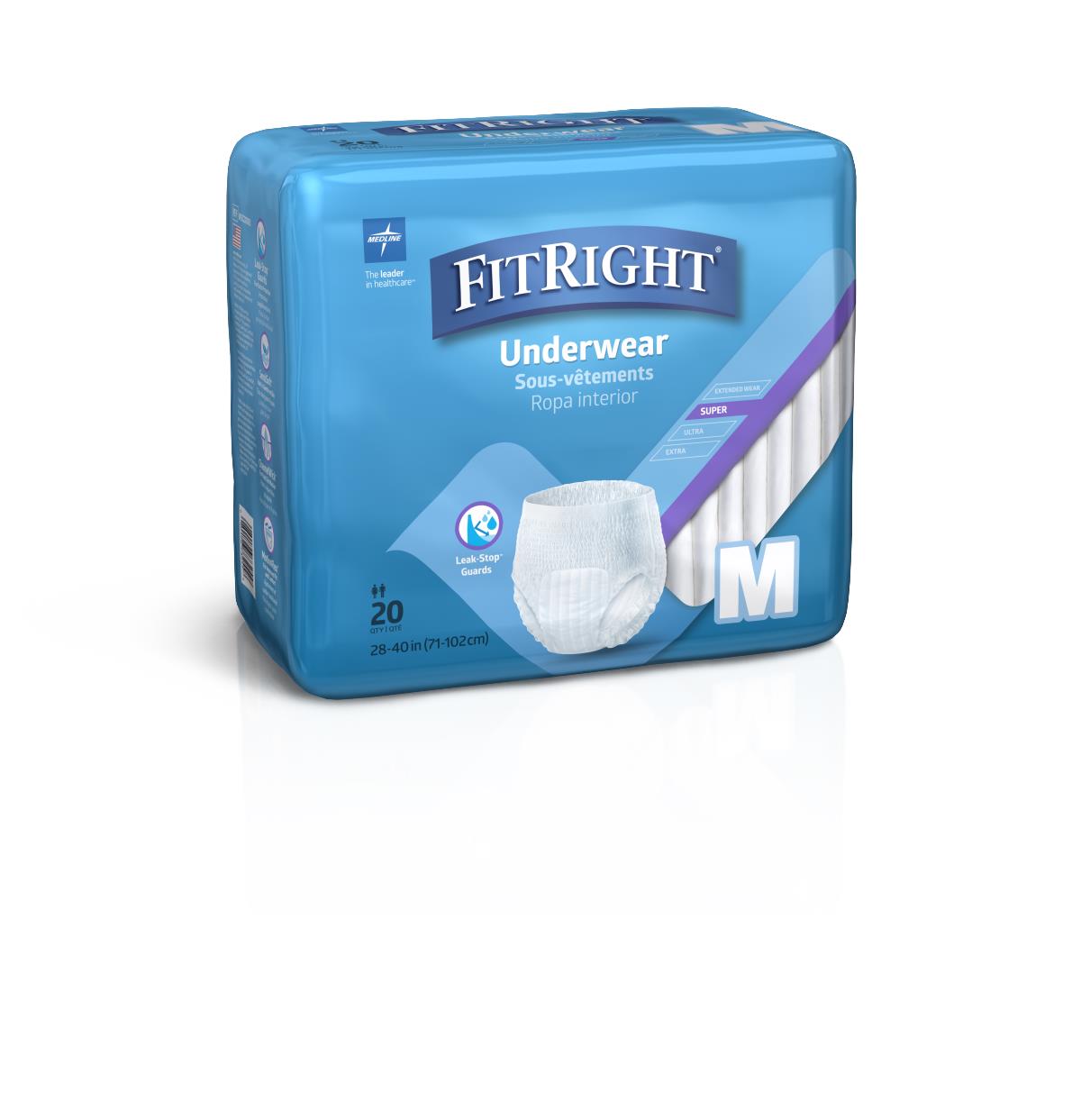 FitRight Super Adult Incontinence Underwear