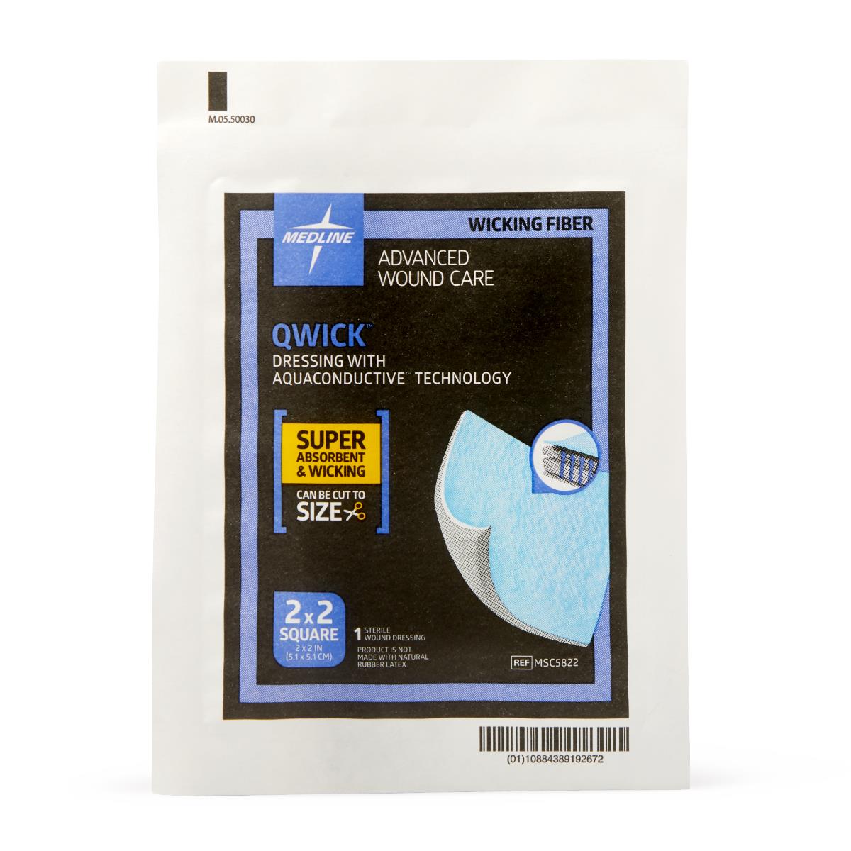 Qwick Nonadhesive Superabsorbent Wound Dressings - BeHope