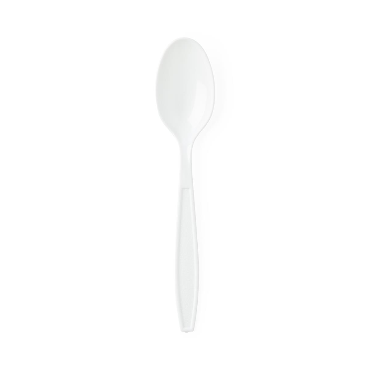 Medline Disposable White Plastic Spoons - BeHope