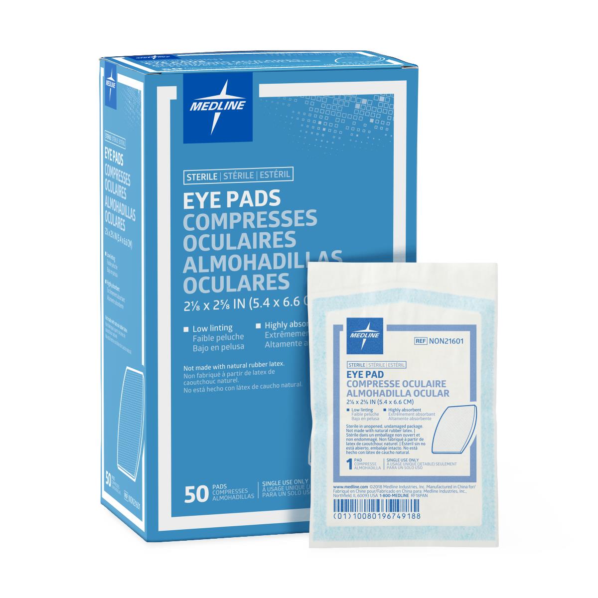 Medline Sterile Eye Pads - BeHope