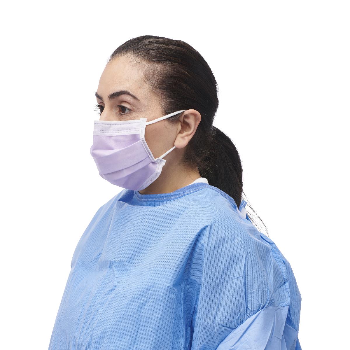 Medline ASTM Level 3 Procedure Face Mask with Ear Loops