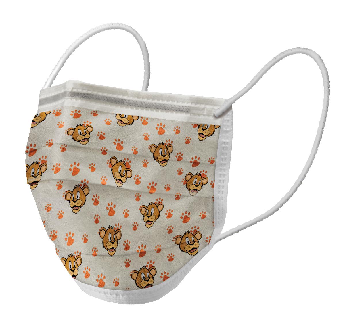 Medline ASTM Level 1 Procedure Face Mask with Pediatric Buddy Print