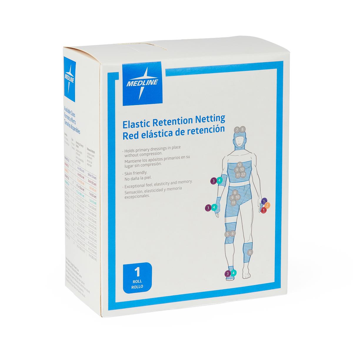 Medline Stretch Tubular Elastic Dressing Retention Nets