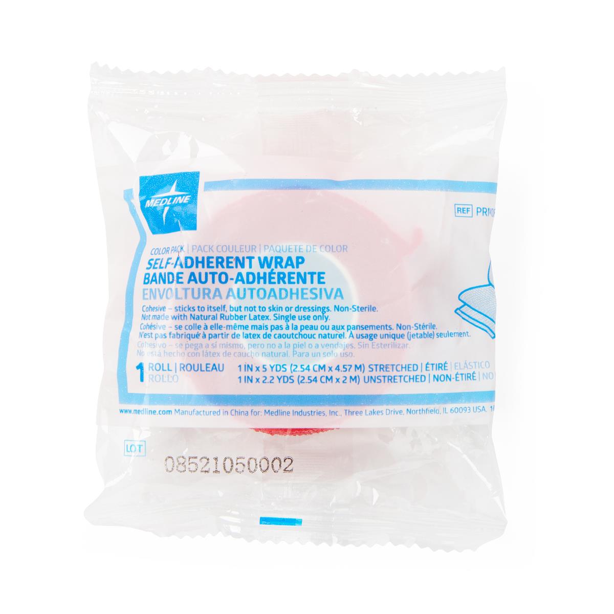 Medline Nonsterile Self-Adherent Wrap Color Packs - BeHope