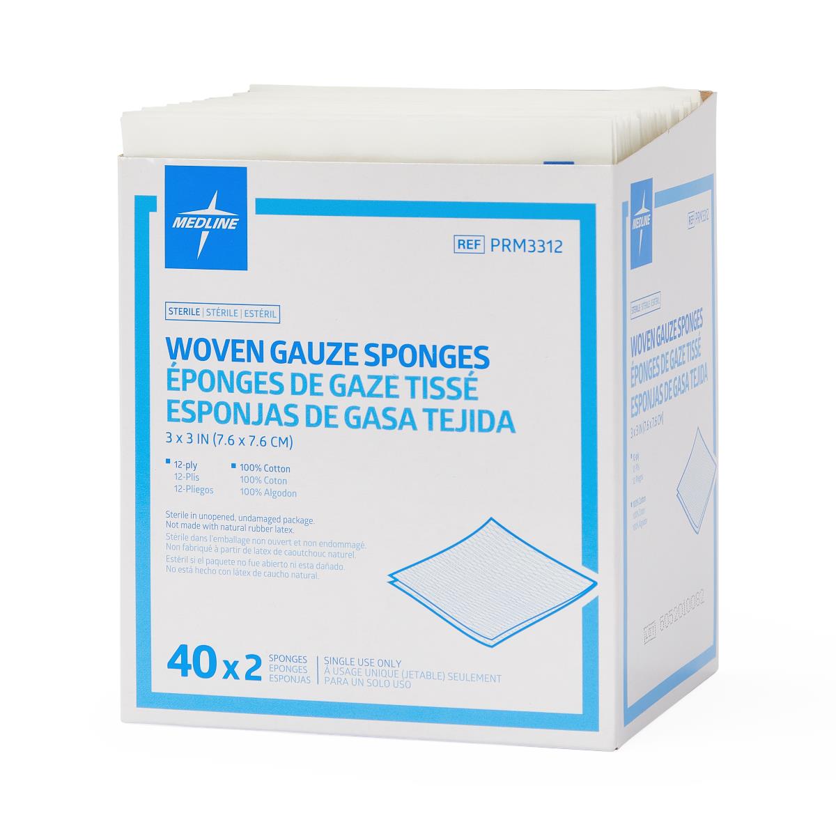 Medline Sterile Woven Gauze Sponges