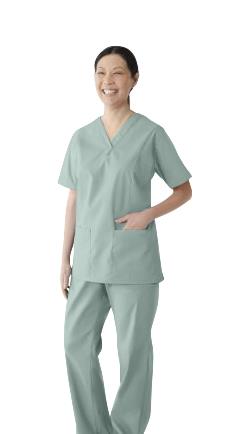 ComfortEase Women's 2-Pocket Scrub Tops (Style 8801)