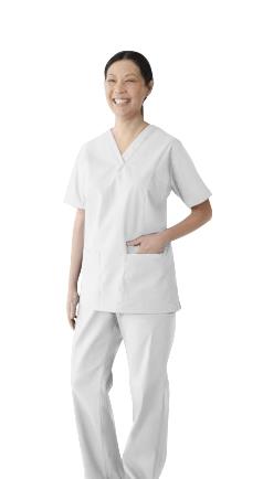 ComfortEase Women's 2-Pocket Scrub Tops (Style 8801)