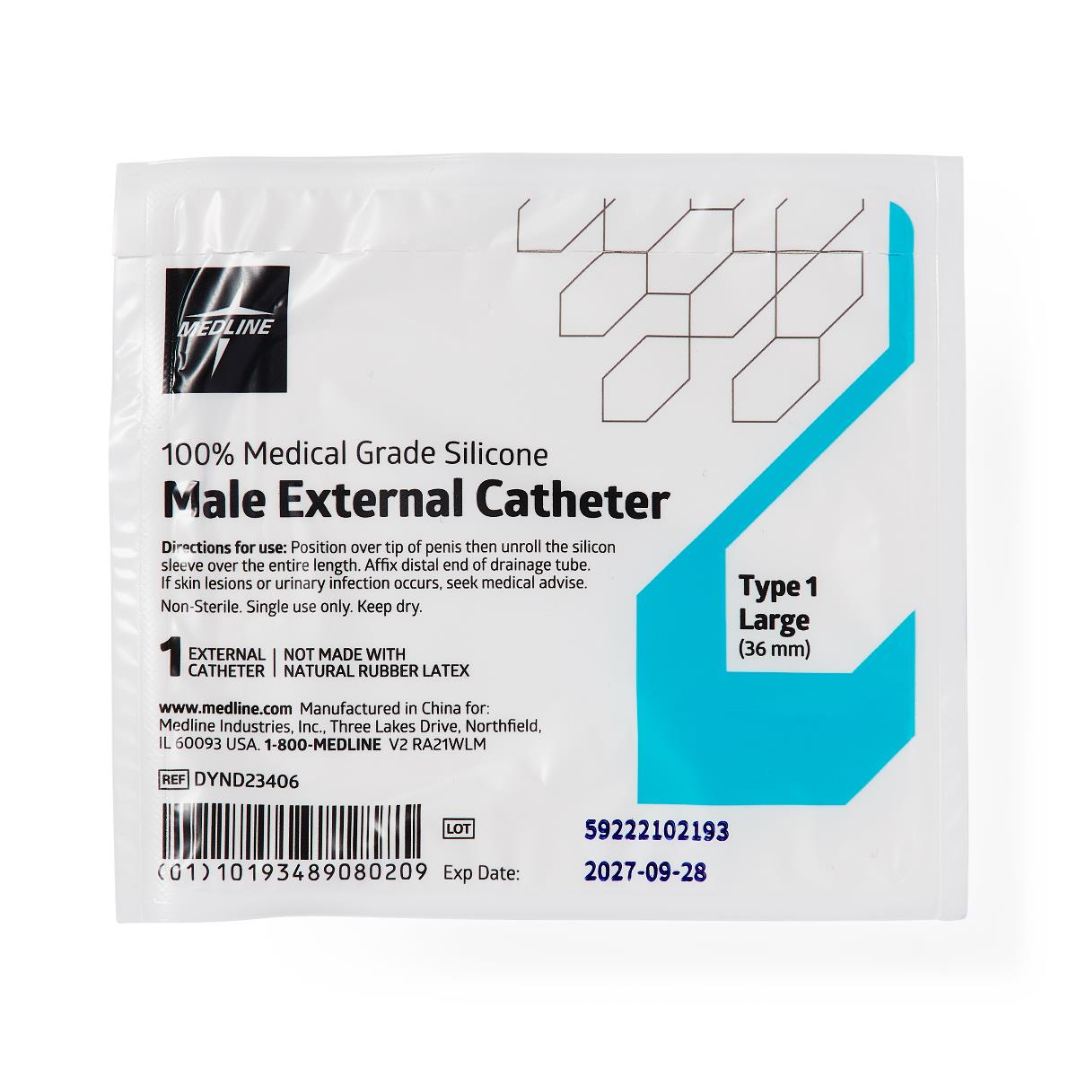 Exo-Cath® 100% Silicone Male External Catheters