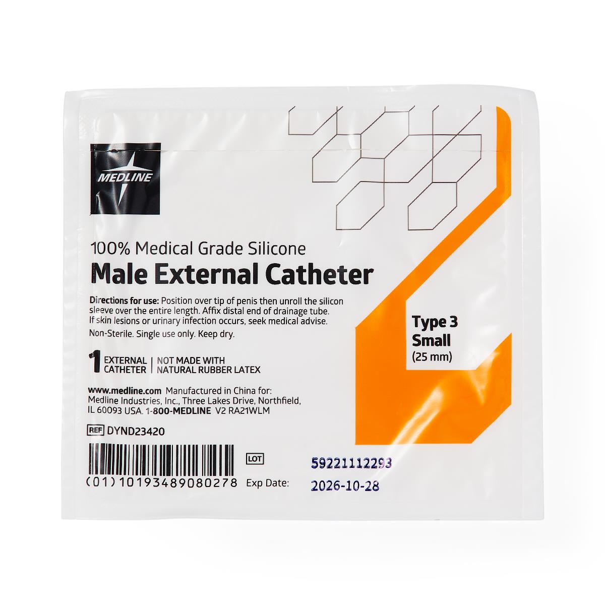 Exo-Cath® 100% Silicone Male External Catheters