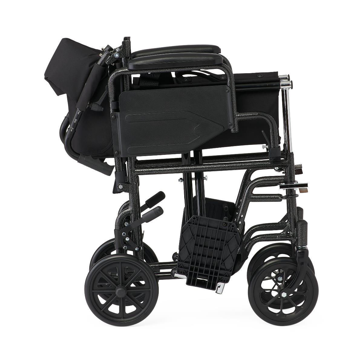 Medline Basic Steel Transport Chairs with 8" Wheels