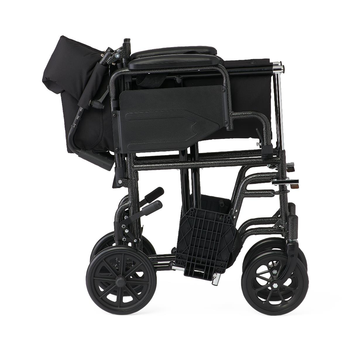 Medline Basic Steel Transport Chairs with 8" Wheels