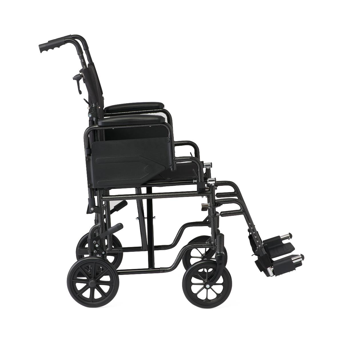 Medline Basic Steel Transport Chairs with 8" Wheels